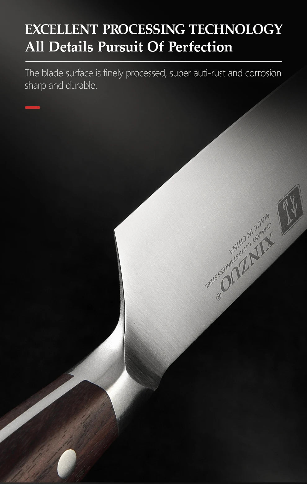 XINZUO Professional Full 7 PCS Knife Set German - Action Outdoors Kiwi
