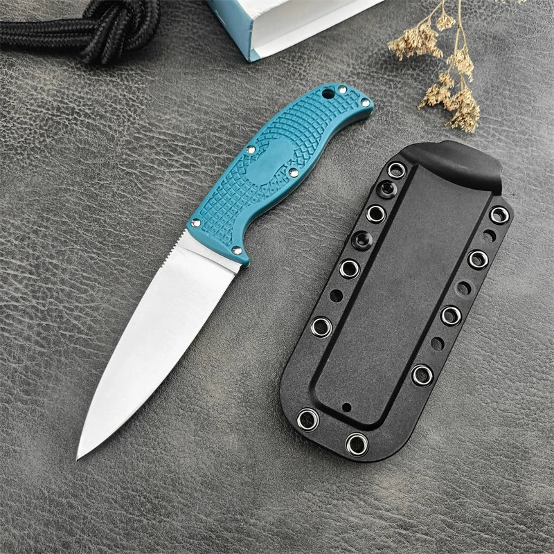 C39 multi-color fixed knife, vegetable cutting and fishing kitchen, tactical hunting nylon fiber handle straight knife - Action Outdoors Kiwi