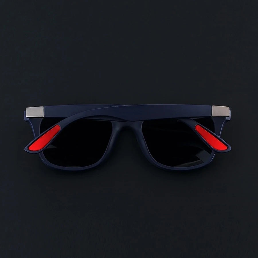 3 Pieces Fashion Unisex Vintage Square Sunglasses For Men Women Driving Fishing Luxury Brand Designer Sun Glasses UV400 Eyewear - Action Outdoors Kiwi