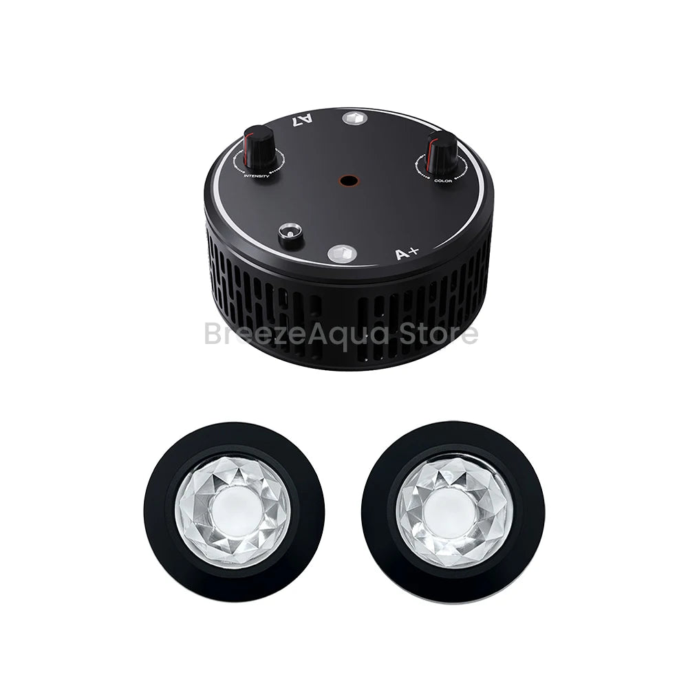 A7 II WiFi App Phone Control Full Spectrum 100W Saltwater Marine LED Aquarium Light for Coral Reef Fish Tank - Action Outdoors Kiwi