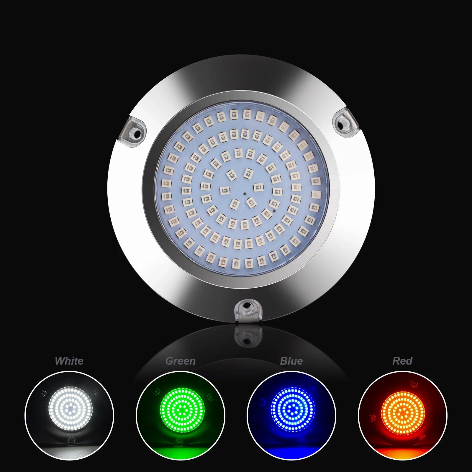 2pcs 120W LED Marine Yacht Lamp DC12V 24V 316L Stainless Steel IP68 Anti-corrosion Boat Underwater Light Saltwater Яхты Катера - Action Outdoors Kiwi