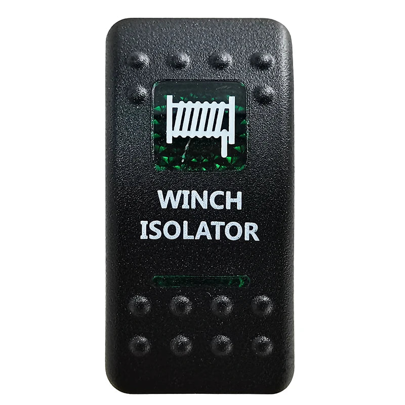 Green Led Light Bar Rocker Switch SPST 5Pins/DPDT 7Pins For Car Marine Boat IP68 NARVA Carling ARB Auto Parts Camper Replacement - Action Outdoors Kiwi