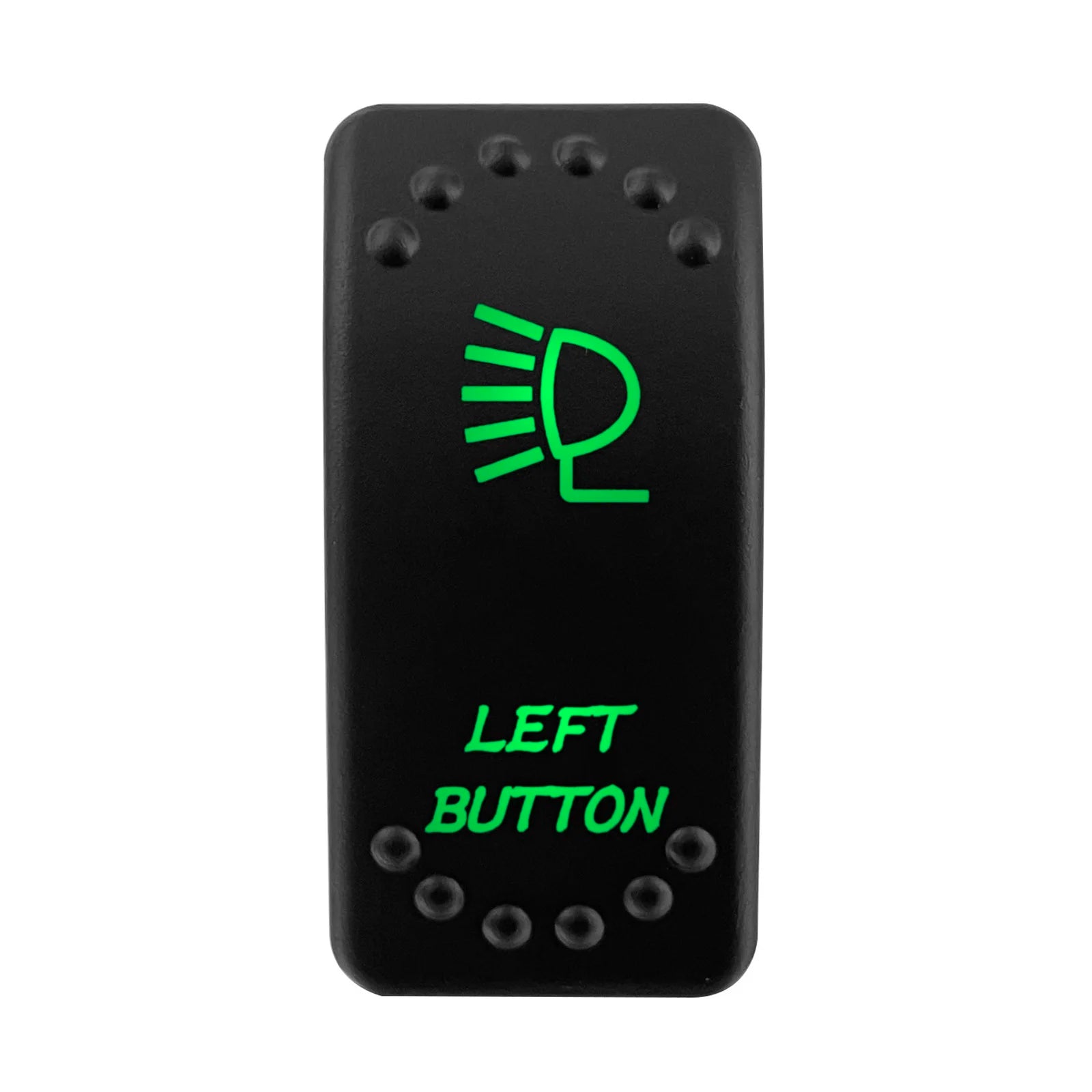 Waterproof Green Led Car Rocker Switch On Off 12V 20A Washer Wiper Momentary Toggle Switch For Marine Boat ATV RZR RV Autosteer - Action Outdoors Kiwi