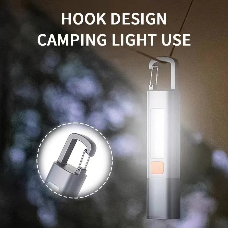 1-10PCS Super Bright COB Side Lights LED XPE Mini Portable Torch Zoomable Waterproof Outdoor Fishing Hunting Camping Flashlight - Action Outdoors Kiwi