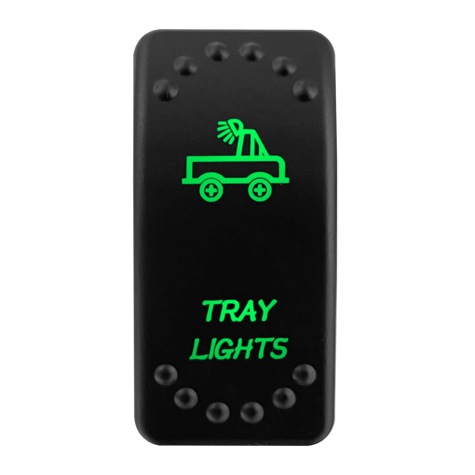 Waterproof Green Led Car Rocker Switch On Off 12V 20A Washer Wiper Momentary Toggle Switch For Marine Boat ATV RZR RV Autosteer - Action Outdoors Kiwi
