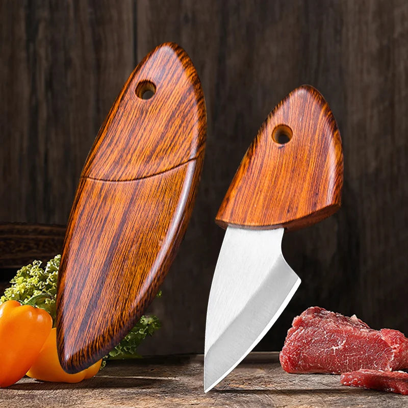 Mini Knife Hand Forge Blade Kitchen Knives Cleaver Meat Fish Fruit Vegetable Small Knife Chef Slicing Boning Utility Cook Tools - Action Outdoors Kiwi