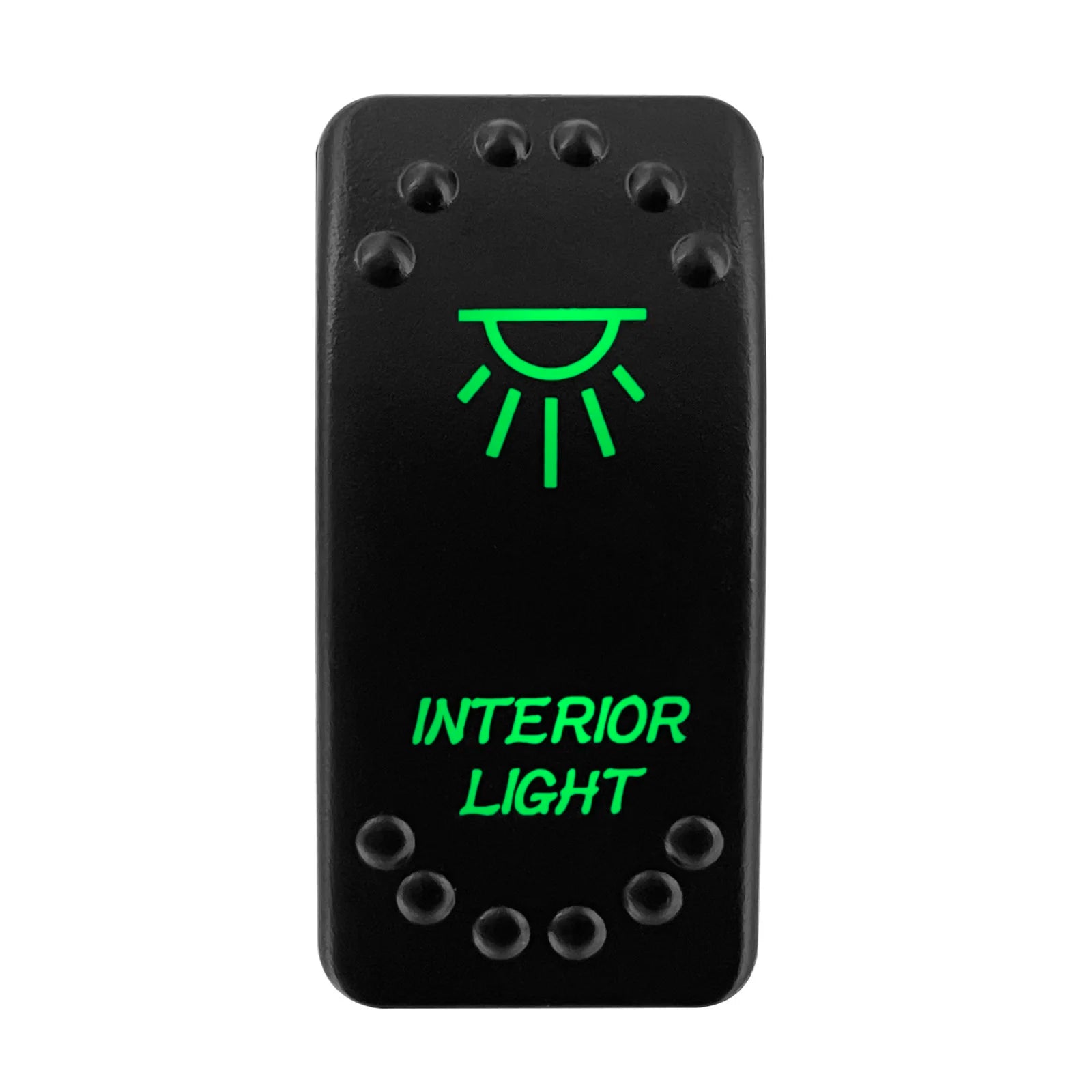 Waterproof Green Led Car Rocker Switch On Off 12V 20A Washer Wiper Momentary Toggle Switch For Marine Boat ATV RZR RV Autosteer - Action Outdoors Kiwi