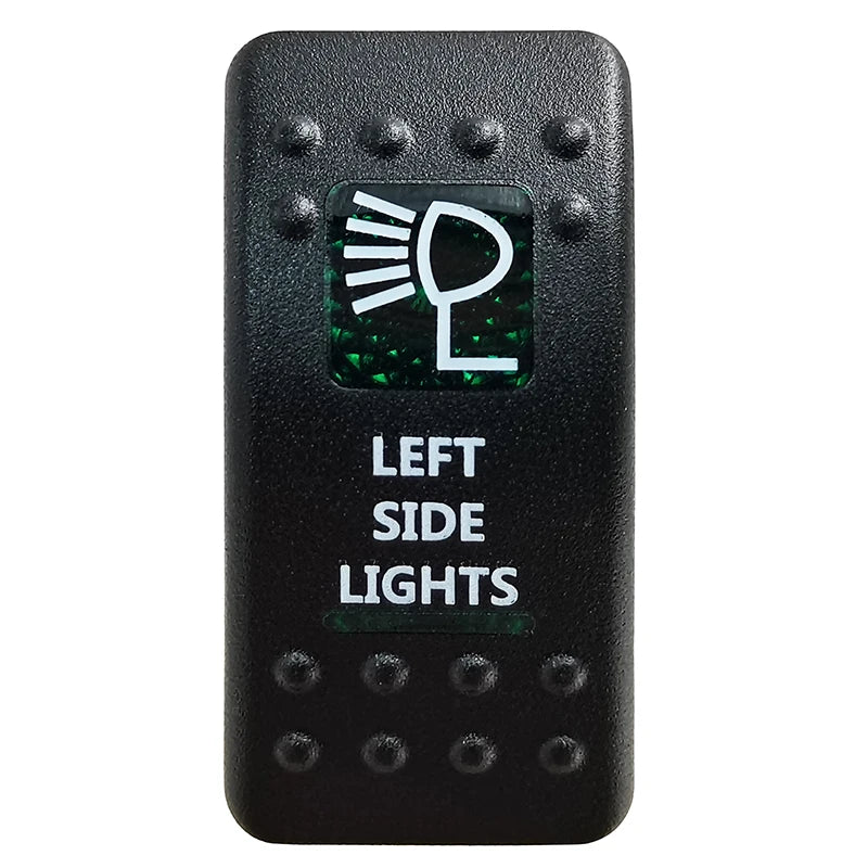 Green Led Light Bar Rocker Switch SPST 5Pins/DPDT 7Pins For Car Marine Boat IP68 NARVA Carling ARB Auto Parts Camper Replacement - Action Outdoors Kiwi