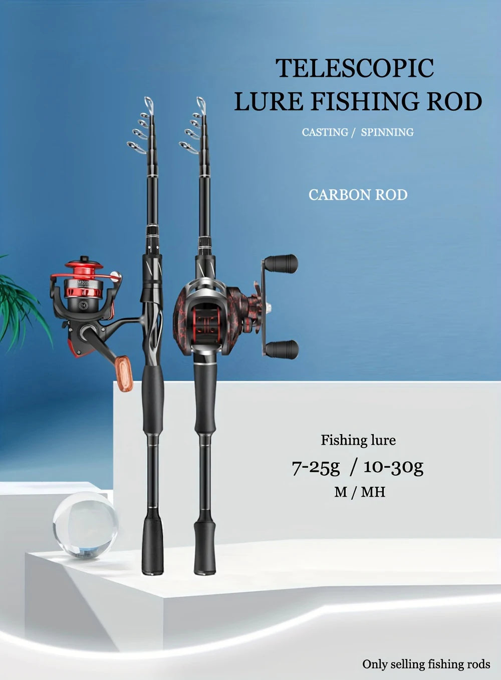 SIECHI Carbon Fiber Spinning Rod Telescopic Fishing Rod 1.8M 2.1M 2.4M 2.7M Casting Lure Feeder Rod Super Hard Carp Fishing Pole - Action Outdoors Kiwi