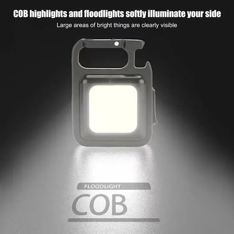 Mini Protable COB Flashlight Keychain Lamp 4 Lighting Modes Torch Outdoor Waterproof Emergency Camping Fishing Work Lights - Action Outdoors Kiwi