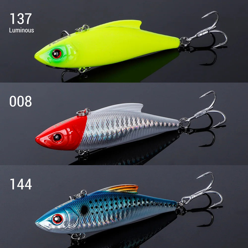 Noeby 3pcs VIB Fishing Lure 90mm 33g Rattling Variable Sinking Bait Wobblers Seawater Crankbait Pike Winter Fishing Tackle - Action Outdoors Kiwi
