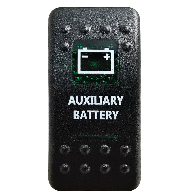Green Led Light Bar Rocker Switch SPST 5Pins/DPDT 7Pins For Car Marine Boat IP68 NARVA Carling ARB Auto Parts Camper Replacement - Action Outdoors Kiwi