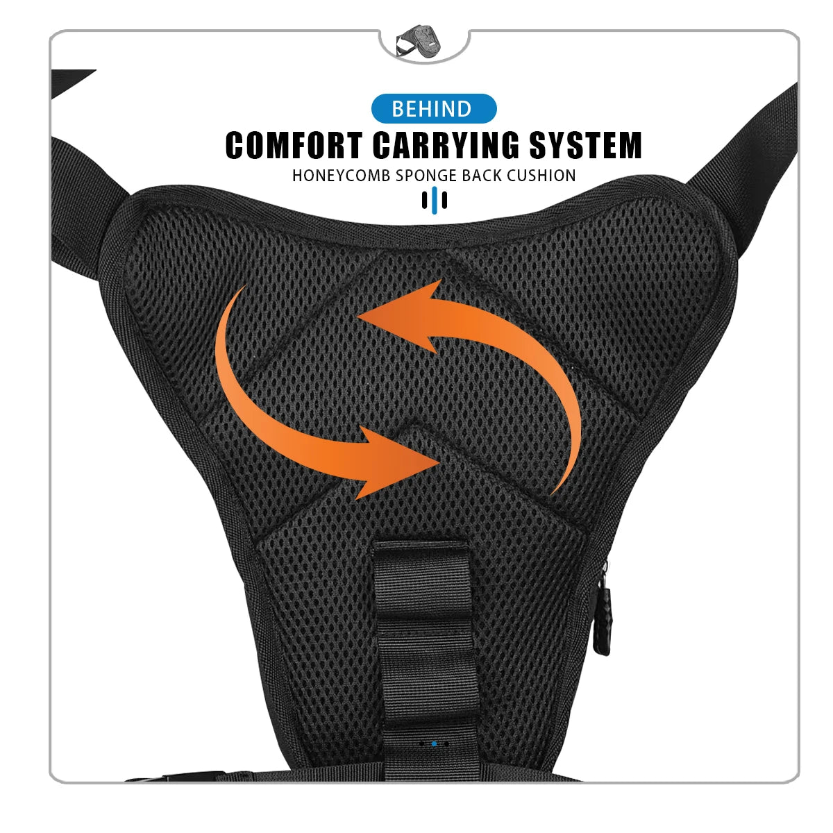 Hard Shell Drop Leg Bag Motorcycle Waterproof Waist Bag Hip Bum Fanny Pack For Outdoor Riding Cycling Hiking Fishing Climbing - Action Outdoors Kiwi
