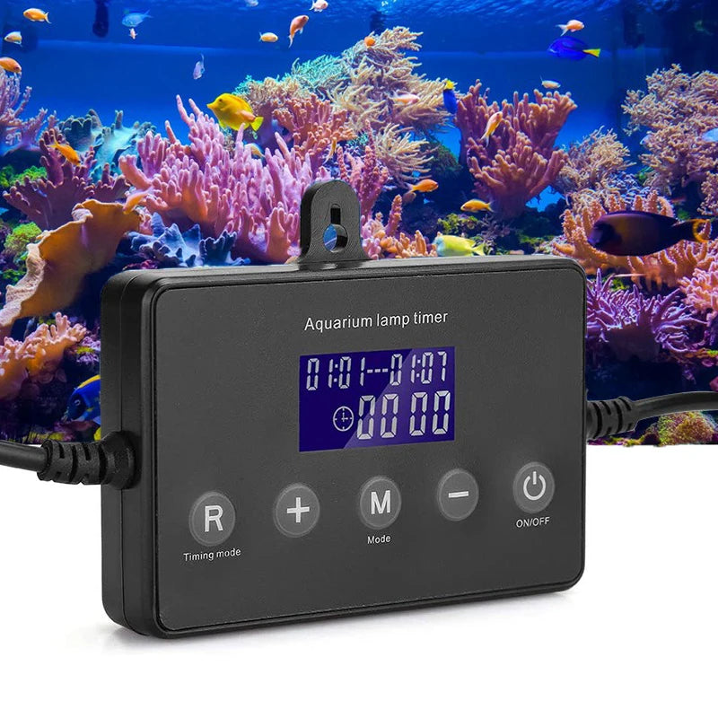 Fish Tank Timer Marine Aquarium LED Light Dimmer Controller Light Sunrise Sunset Modulator Aquarium Intelligent Timing Dimming - Action Outdoors Kiwi