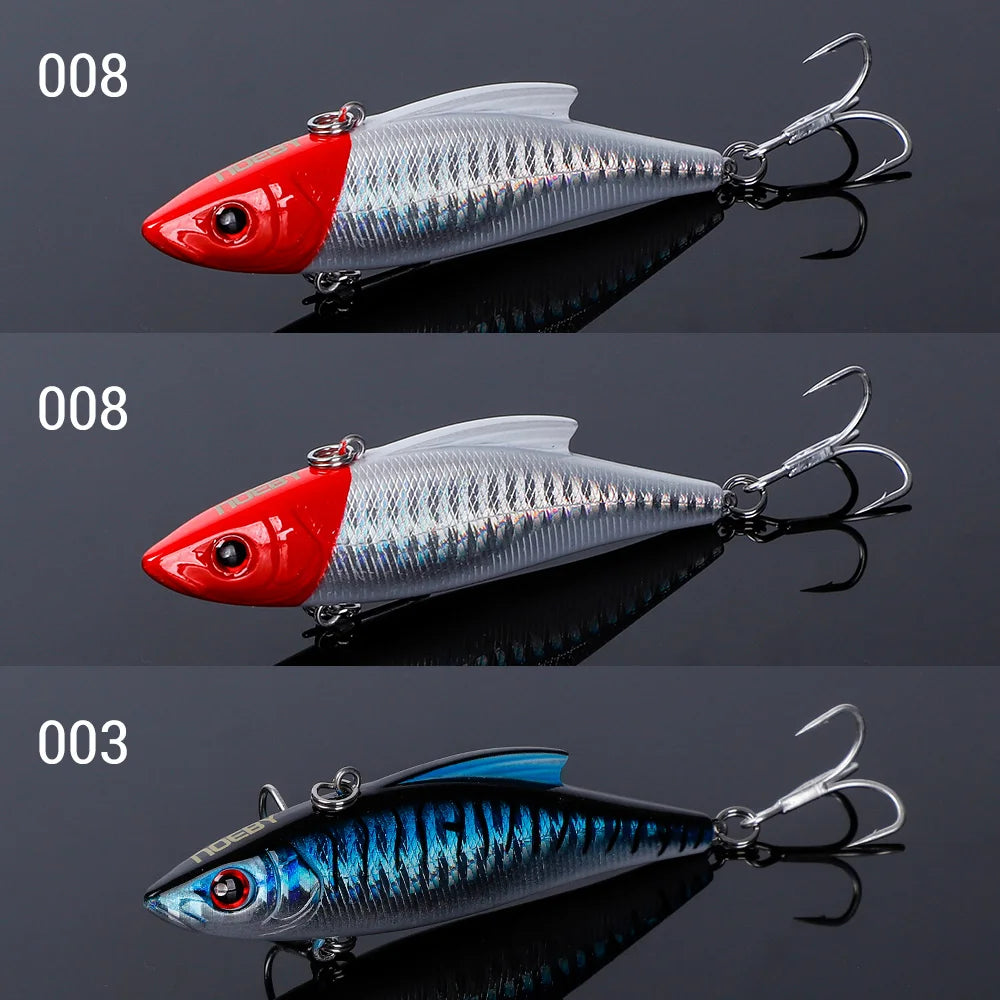 Noeby 3pcs VIB Fishing Lure 90mm 33g Rattling Variable Sinking Bait Wobblers Seawater Crankbait Pike Winter Fishing Tackle - Action Outdoors Kiwi