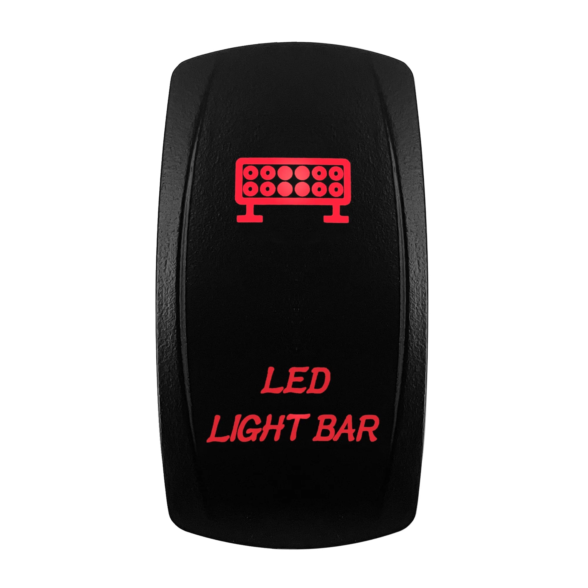 Red Led Light Bar Car Boat Rocker Switch 12V/24V Marine Grade Toggle Switch SPST/DPDT for Polaris Jeep Autosteer Auto Machinery - Action Outdoors Kiwi