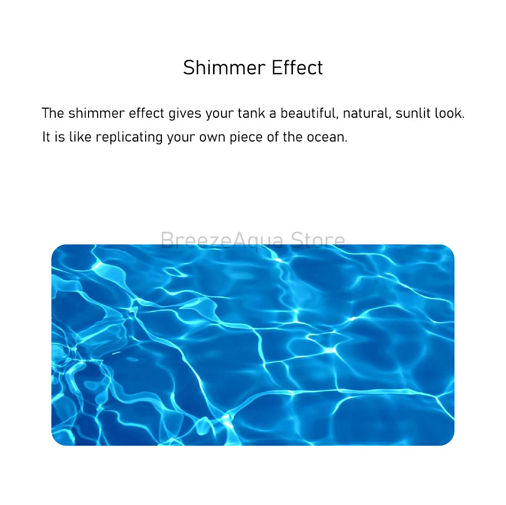 A7 II WiFi App Phone Control Full Spectrum 100W Saltwater Marine LED Aquarium Light for Coral Reef Fish Tank - Action Outdoors Kiwi