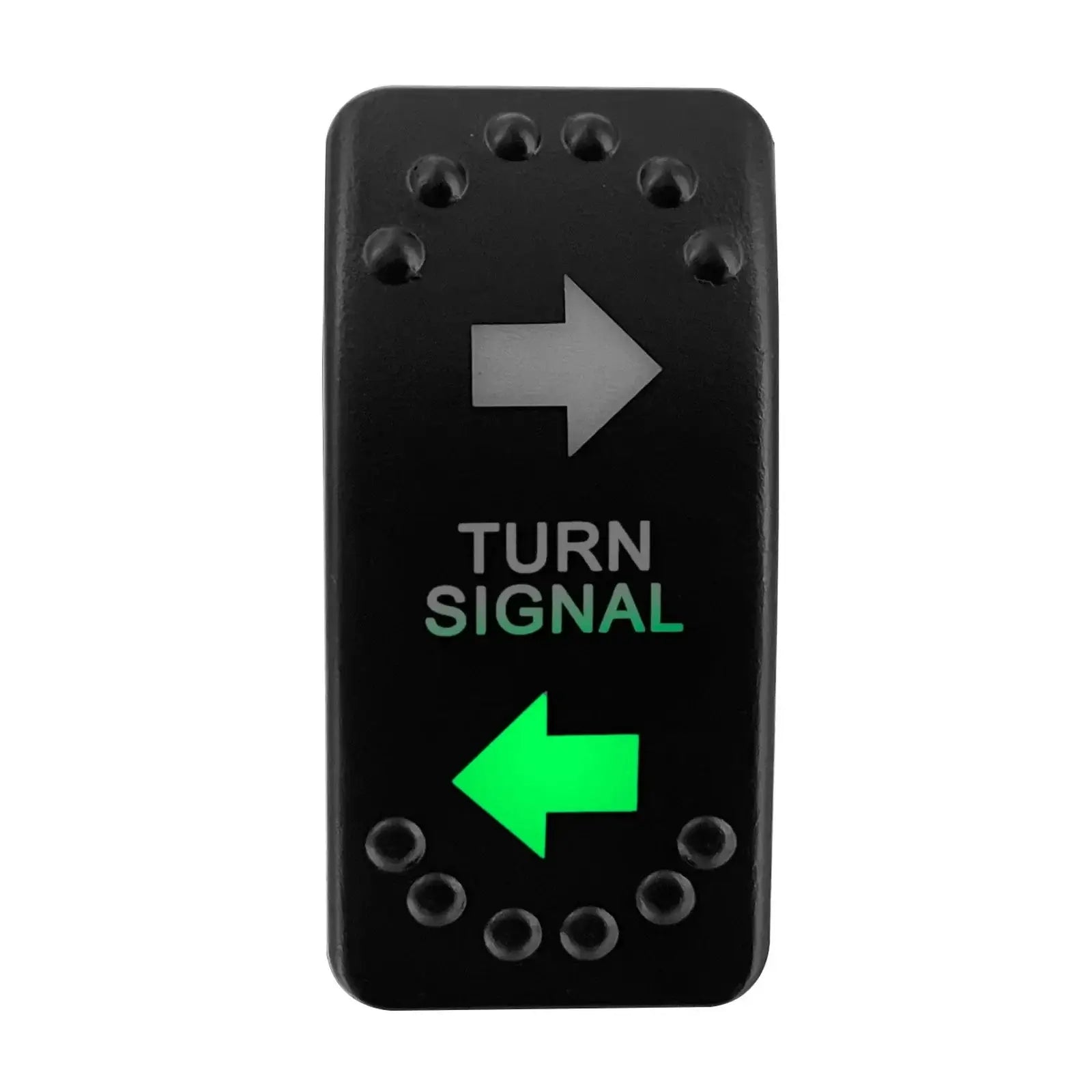 Waterproof Green Led Car Rocker Switch On Off 12V 20A Washer Wiper Momentary Toggle Switch For Marine Boat ATV RZR RV Autosteer