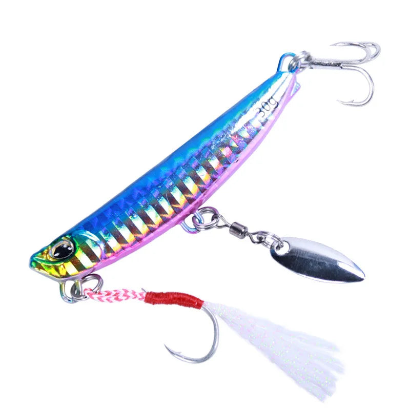 Saltwater Jigs Fishing Lures Slow Pitch Knife Vertical Jigs Lures Slow Jigging - Action Outdoors Kiwi