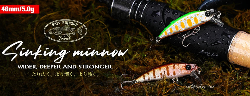 TSURINOYA Light Game Ultralight Spinning Fishing Reel FS 500 800 1000 9+1BB 4kg Drag Power Bait Finesse Stream Bass Trout Reel - Action Outdoors Kiwi