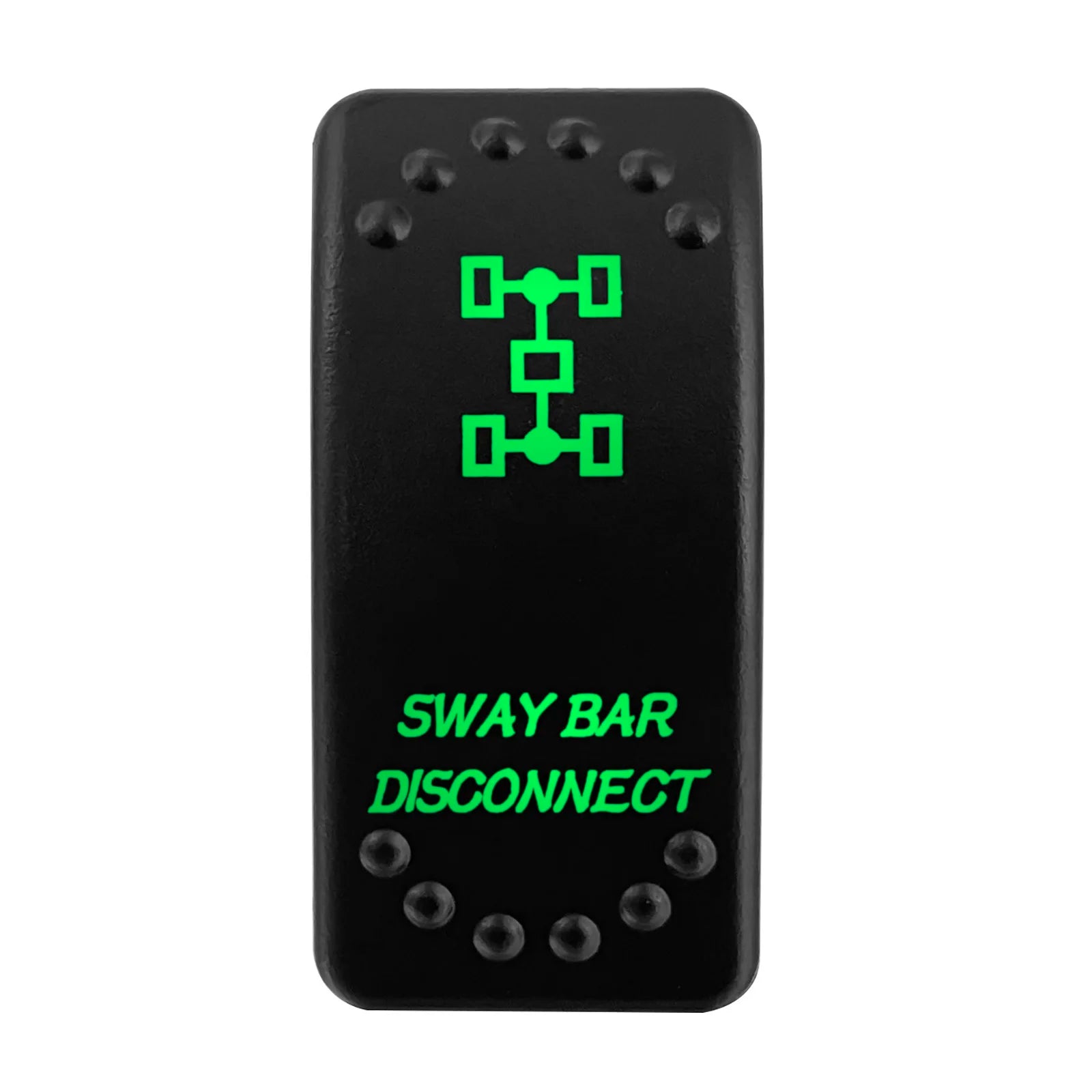 Waterproof Green Led Car Rocker Switch On Off 12V 20A Washer Wiper Momentary Toggle Switch For Marine Boat ATV RZR RV Autosteer - Action Outdoors Kiwi