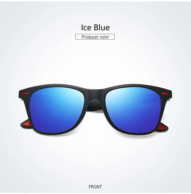 Fashion Vintage Square Unisex Driving Fishing Sunglasses Men Women Luxury Brand Designer Sun Glasses Anti-Glare Eyewear UV400 - Action Outdoors Kiwi