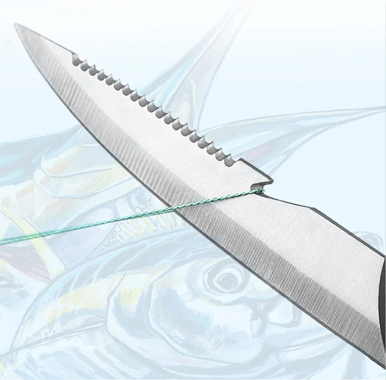 Stainless Steel Multifunctional Fishing Knife Fish Killing Knives Fish Planing Knife Kitchen Sharp Meat Cleaver Fruit Knife - Action Outdoors Kiwi