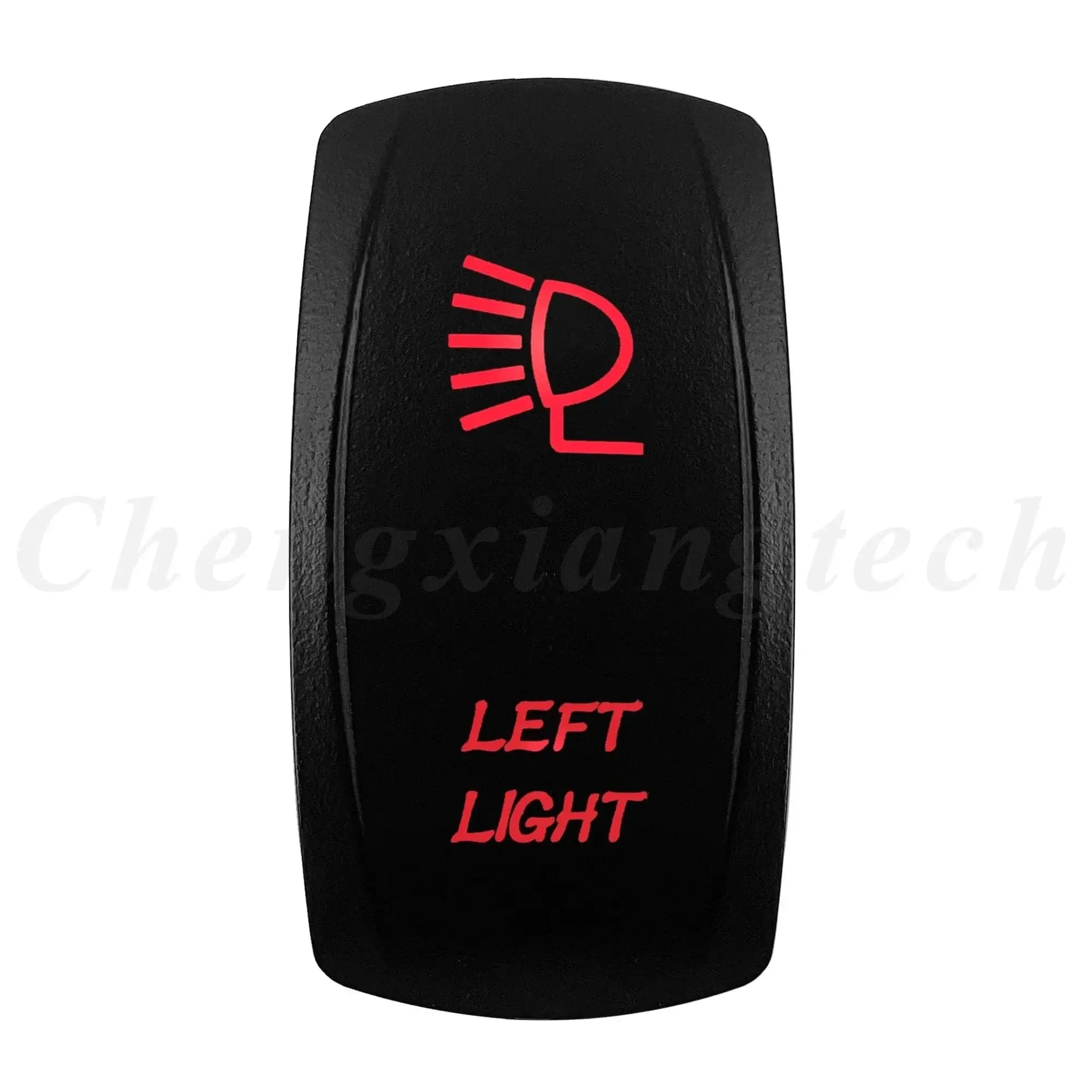 Red Led Light Bar Car Boat Rocker Switch 12V/24V Marine Grade Toggle Switch SPST/DPDT for Polaris Jeep Autosteer Auto Machinery