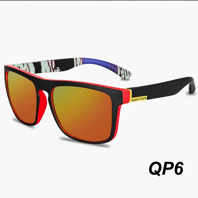 GUISVIKER New Polarized Cycling Sunglasses Men Women Sun Glasses Fishing Goggles Outdoor Baseball Softball Sport Cycling Eyewear - Action Outdoors Kiwi