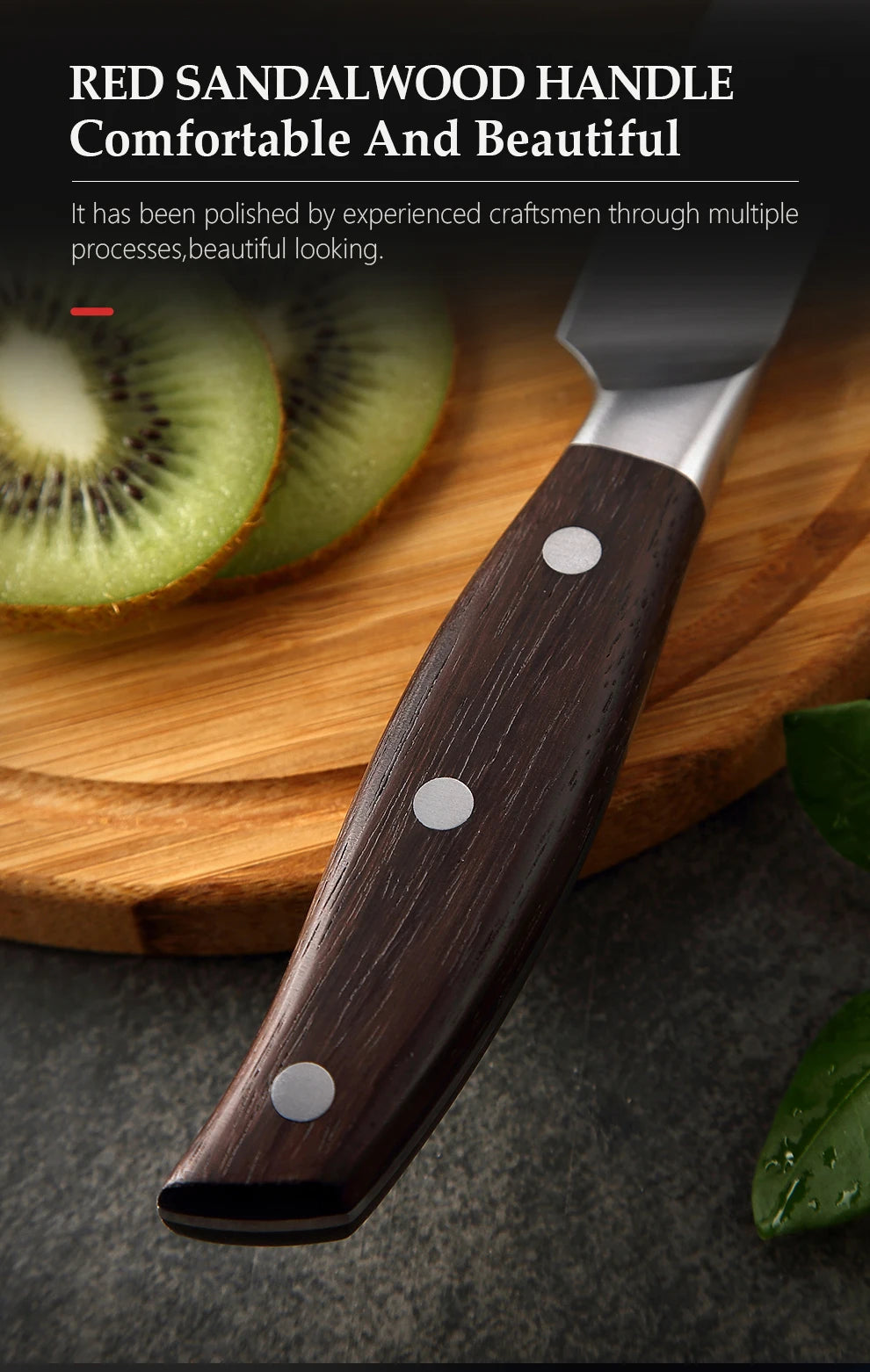 XINZUO Kitchen Tools 6 PCS Kitchen Knife Set - Action Outdoors Kiwi
