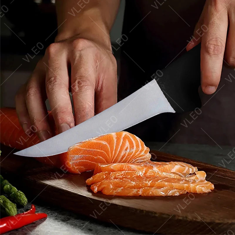 WXCOO Professional Japanese Chef's Knife Multi-purpose Kitchen Knives Stainless Steel Boning Knife Meat Cleaver Slicing Knife - Action Outdoors Kiwi