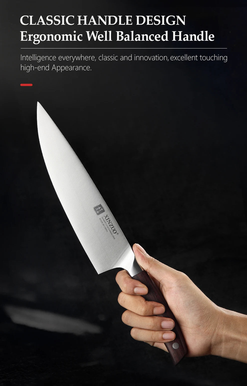 XINZUO Kitchen Tools 6 PCS Kitchen Knife Set - Action Outdoors Kiwi
