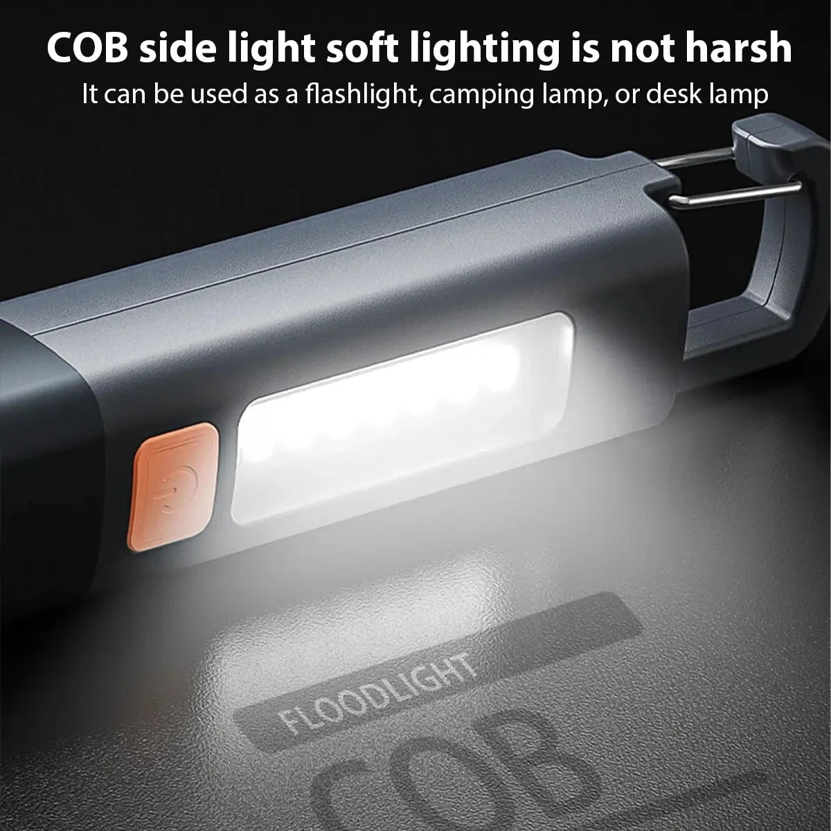 1-10PCS Super Bright COB Side Lights LED XPE Mini Portable Torch Zoomable Waterproof Outdoor Fishing Hunting Camping Flashlight - Action Outdoors Kiwi