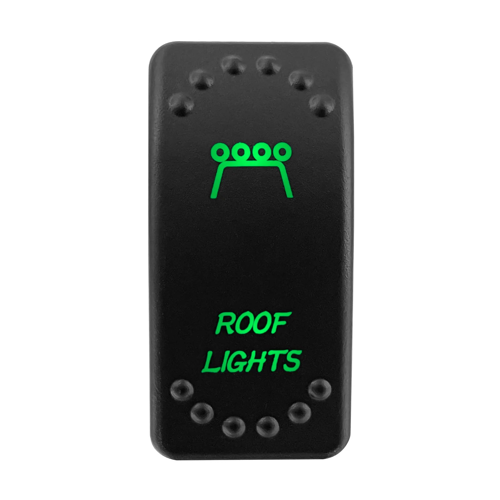 Waterproof Green Led Car Rocker Switch On Off 12V 20A Washer Wiper Momentary Toggle Switch For Marine Boat ATV RZR RV Autosteer - Action Outdoors Kiwi