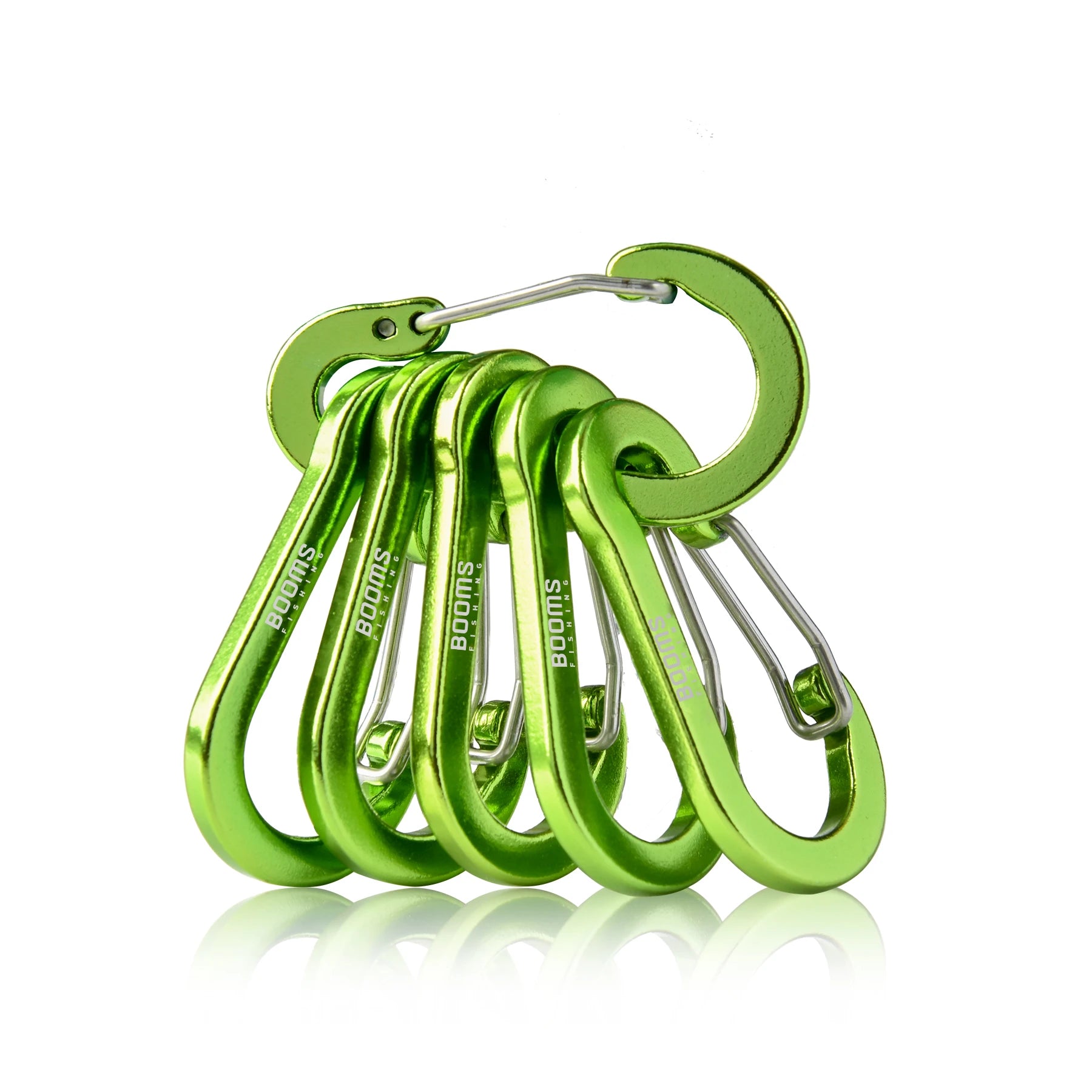 Booms Fishing CC1 Steel Small Carabiner Clips Outdoor Camping Multi Tool Fishing Acessories 6pcs - Action Outdoors Kiwi
