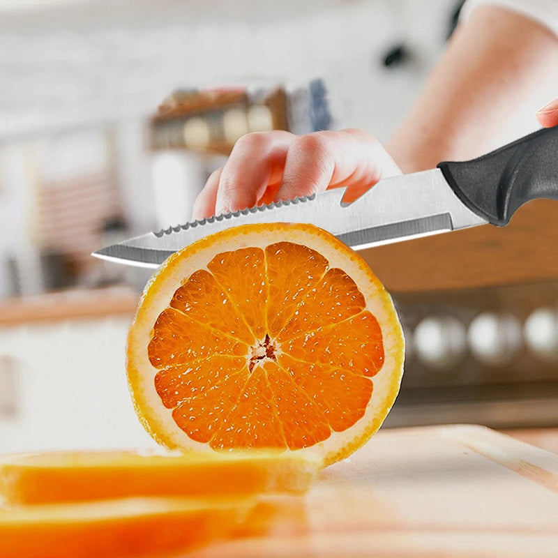 Stainless Steel Multifunctional Fishing Knife Fish Killing Knives Fish Planing Knife Kitchen Sharp Meat Cleaver Fruit Knife - Action Outdoors Kiwi