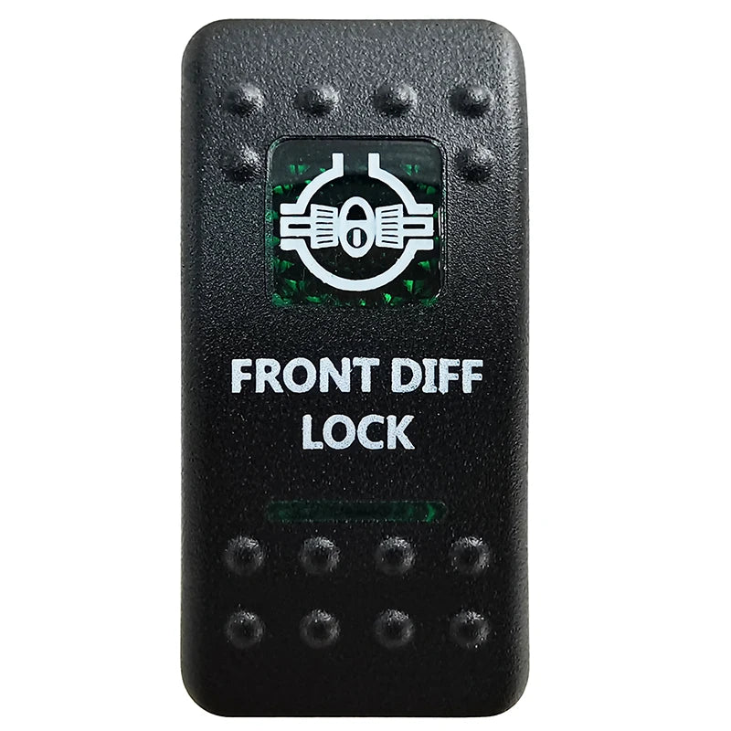 Green Led Light Bar Rocker Switch SPST 5Pins/DPDT 7Pins For Car Marine Boat IP68 NARVA Carling ARB Auto Parts Camper Replacement - Action Outdoors Kiwi