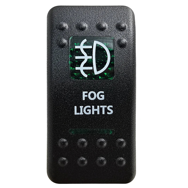 Green Led Light Bar Rocker Switch SPST 5Pins/DPDT 7Pins For Car Marine Boat IP68 NARVA Carling ARB Auto Parts Camper Replacement - Action Outdoors Kiwi