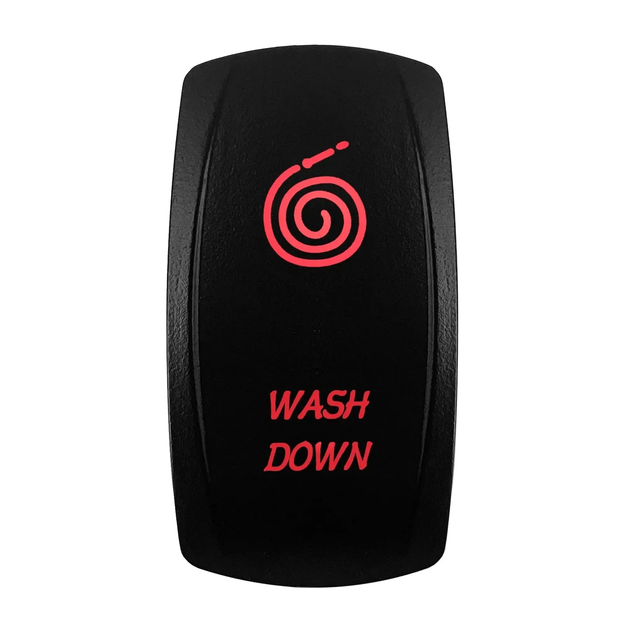 Red Led Light Bar Car Boat Rocker Switch 12V/24V Marine Grade Toggle Switch SPST/DPDT for Polaris Jeep Autosteer Auto Machinery