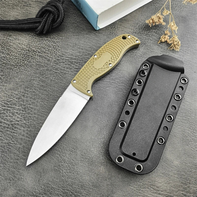 C39 multi-color fixed knife, vegetable cutting and fishing kitchen, tactical hunting nylon fiber handle straight knife - Action Outdoors Kiwi