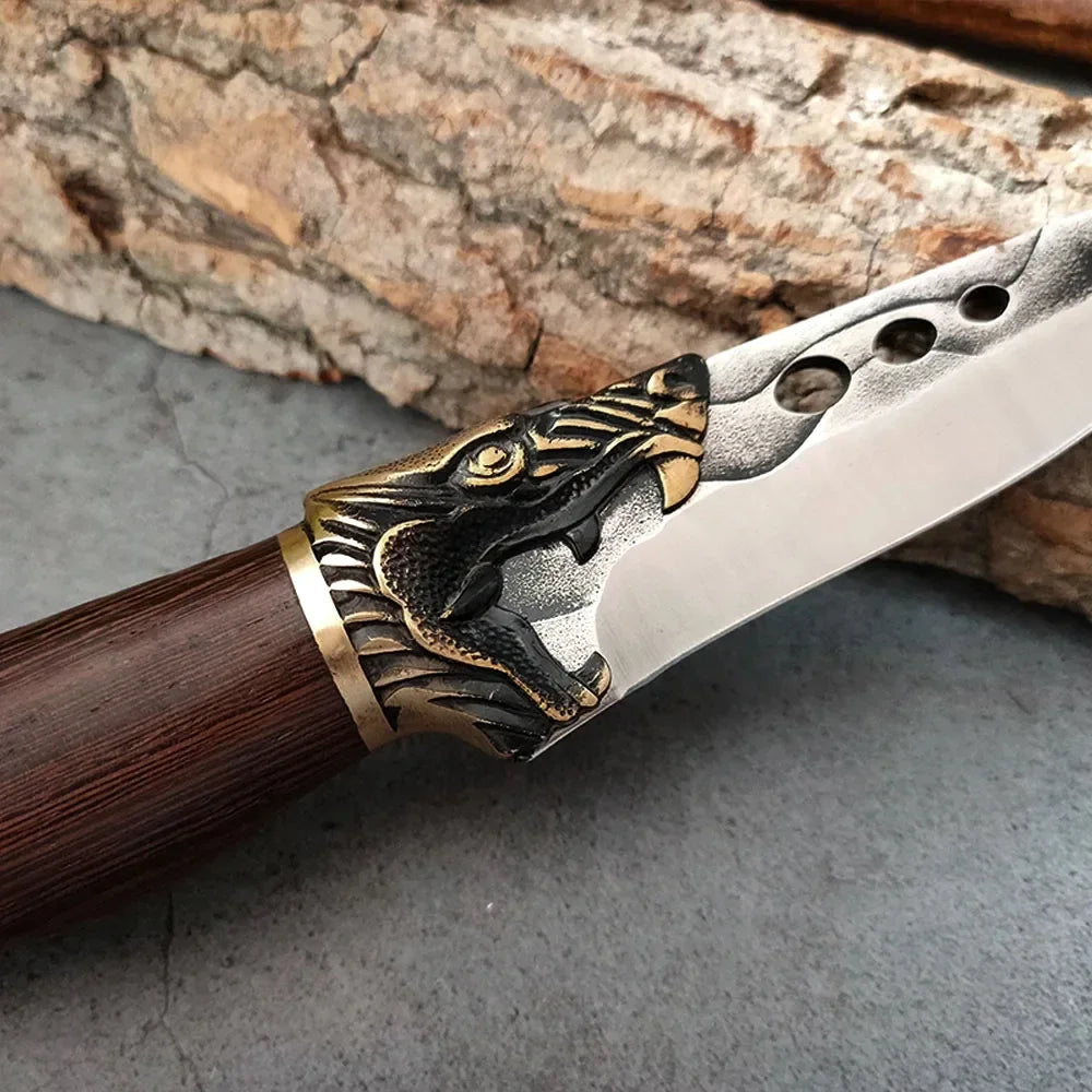 Kitchen Boning Knives Handmade Forged Butcher Cooking Knife Meat Cleaver Chopping Vegetables Stainless Steel Chef Cutting Knife - Action Outdoors Kiwi