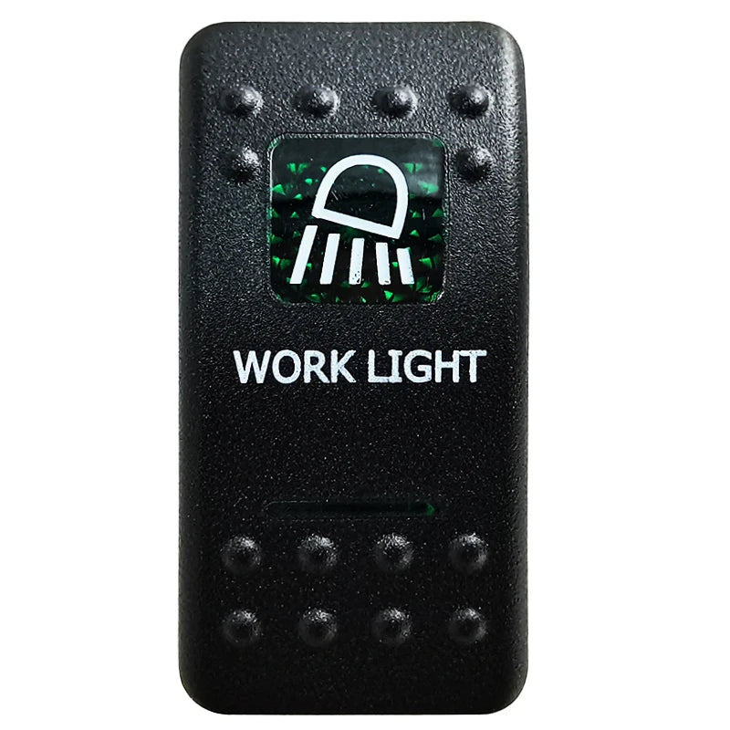 Green Led Light Bar Rocker Switch SPST 5Pins/DPDT 7Pins For Car Marine Boat IP68 NARVA Carling ARB Auto Parts Camper Replacement - Action Outdoors Kiwi