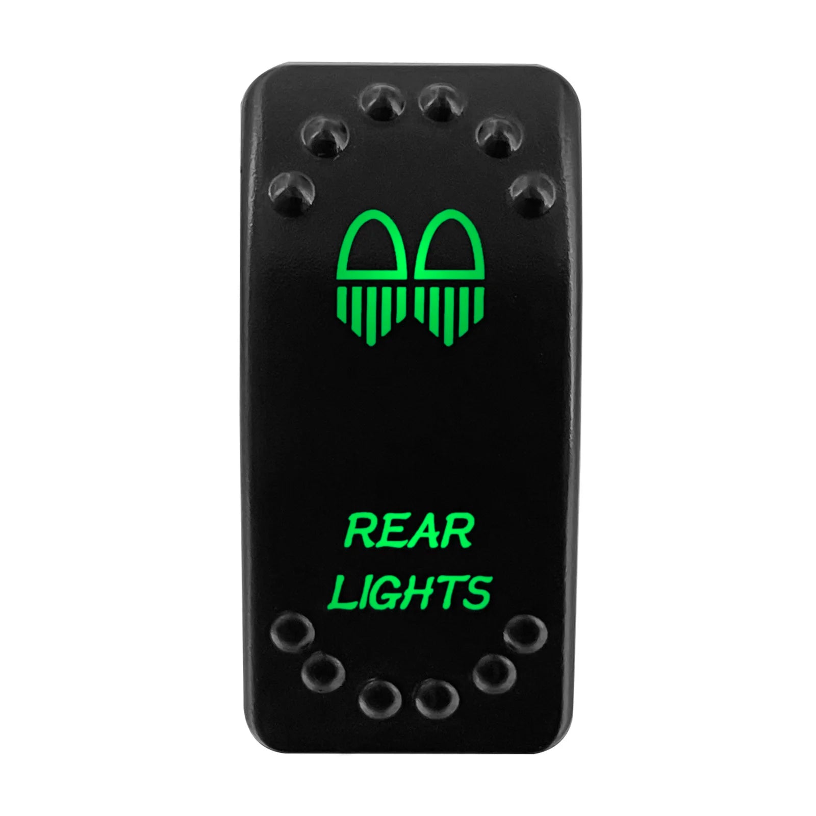 Waterproof Green Led Car Rocker Switch On Off 12V 20A Washer Wiper Momentary Toggle Switch For Marine Boat ATV RZR RV Autosteer - Action Outdoors Kiwi