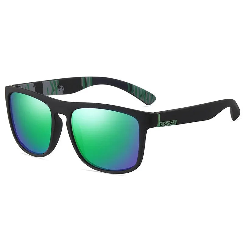 VAGHOZZ Brand Classic Sunglasses Men UV400 Fishing Sun Glasses Women Square Outdoor Male Sport Eyewear Driving Shades - Action Outdoors Kiwi