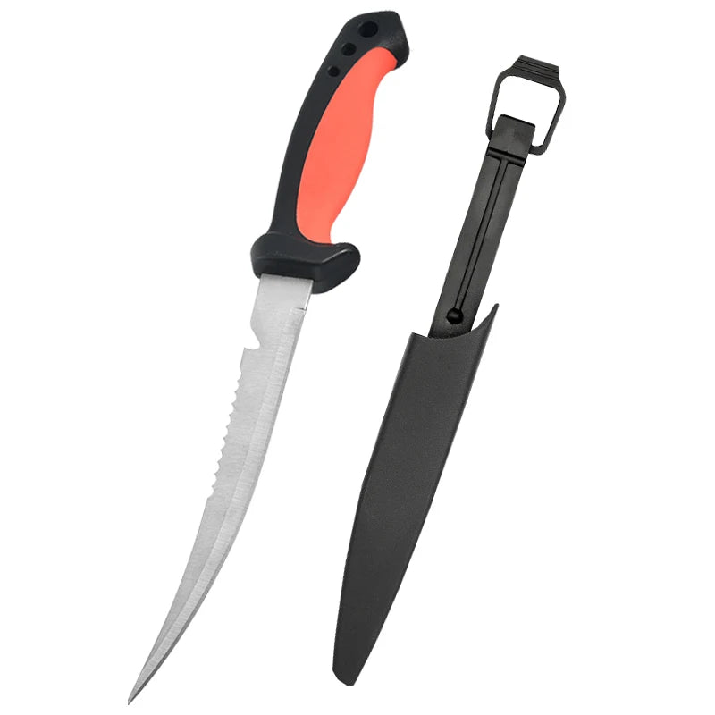 Stainless Steel Multifunctional Fishing Knife Fish Killing Knives Fish Planing Knife Kitchen Sharp Meat Cleaver Fruit Knife - Action Outdoors Kiwi