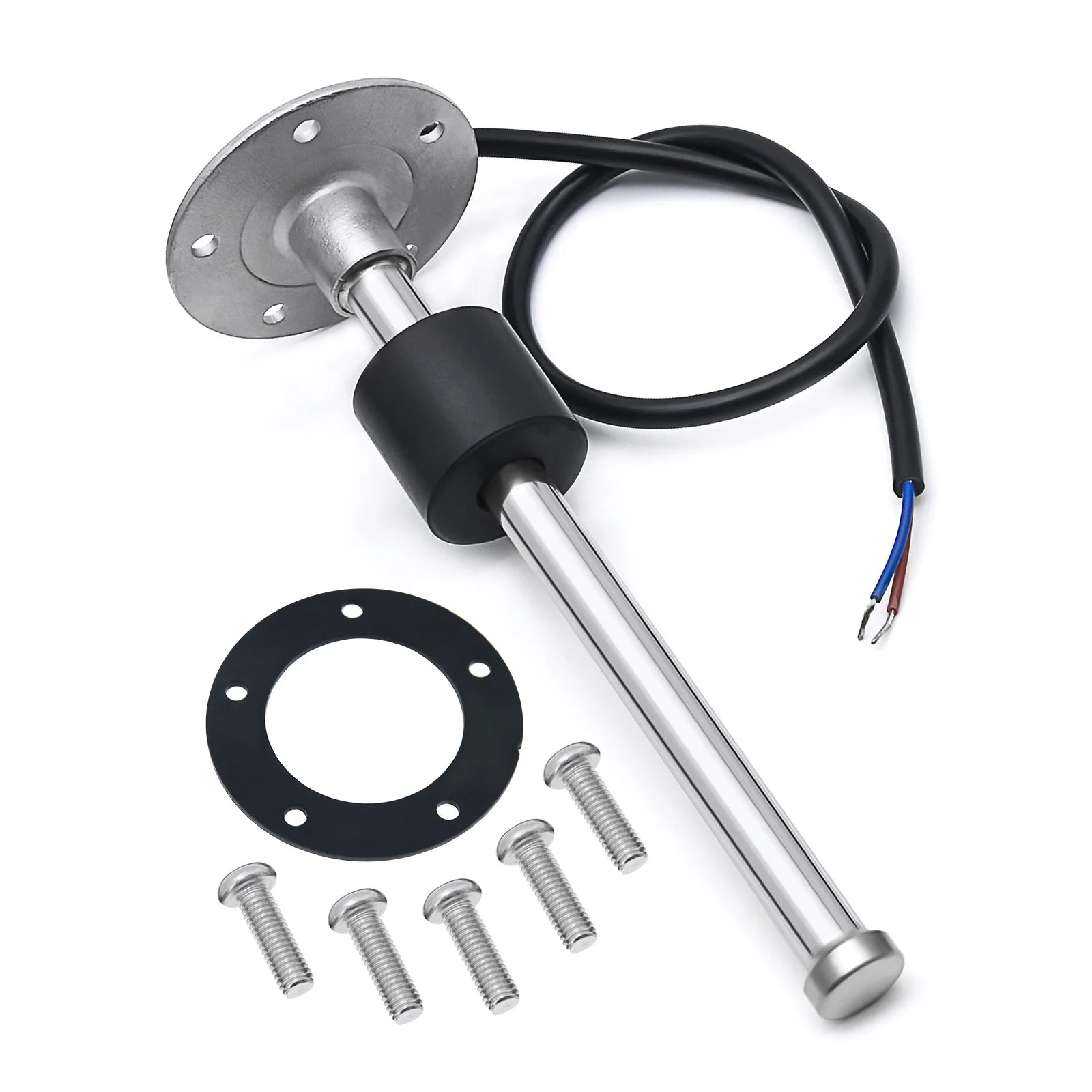 0-190Ω Fuel Float Sensor + Fuel Level Gauge(Option) 7 Color Backlight Fuel Tank Level Gauge With Alarm Light For Marine Car RVS - Action Outdoors Kiwi