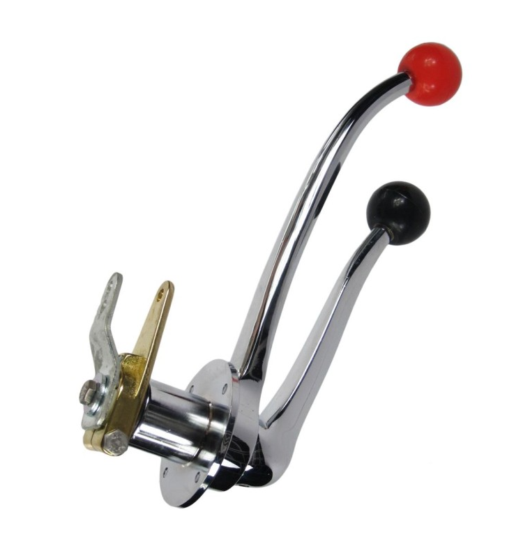 Throttle & Shift Control Levers Chrome Plated - Action Outdoors Kiwi