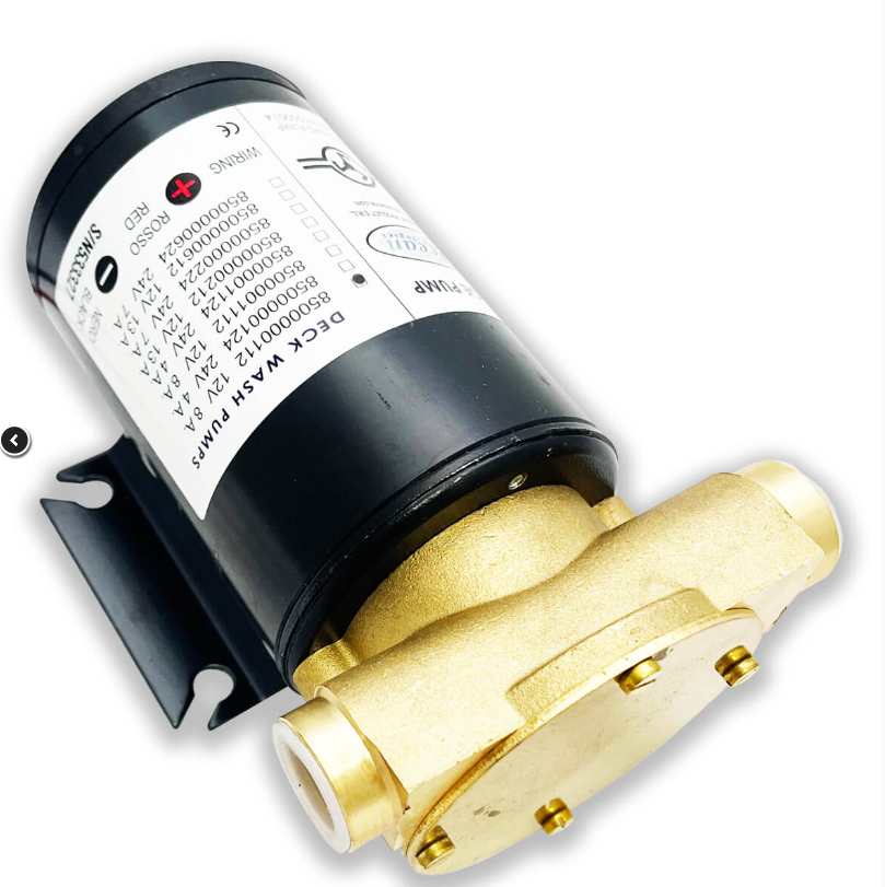 Ocean Tech Deck Pump 12v Brass 35L/min - Action Outdoors Kiwi