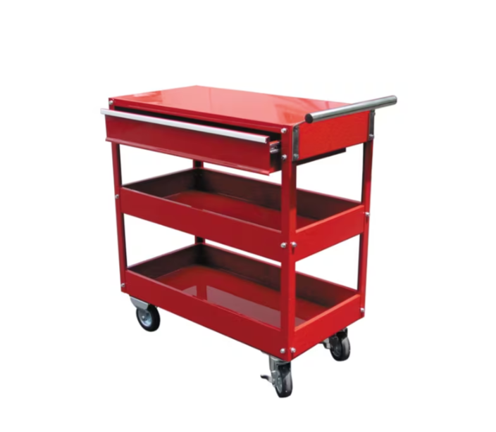Torin - Big Red TC301-II 3 Tier Tool Cart with Drawer - Action Outdoors Kiwi