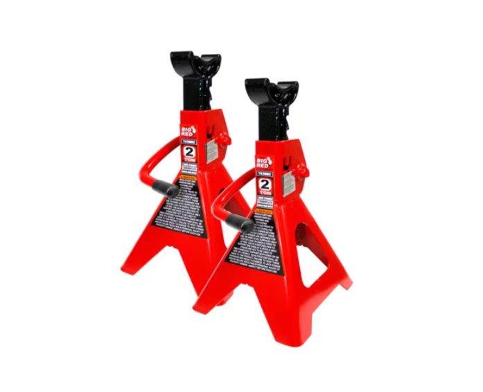 Torin - Big Red T410001 Axle Stand (1Pr) 10 Ton - Action Outdoors Kiwi